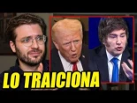 Trump destroza a Milei en público. "No lo está haciendo bien"