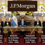 Menos Javier Milei, todos los funcionarios que estuvieron en la Cadena Nacional fueron empleados de JP Morgan
