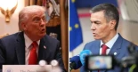 Trump carga contra España por el gasto militar y Sánchez responde: "Sabe que estamos cumpliendo"