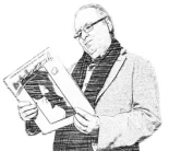 Rosendo en su jardín de invierno