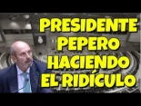 Pedro Rollán Presidente del Senado (PP) haciendo el Ridículo