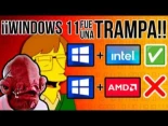 Windows 11 fue una jugada de Microsoft e Intel para acabar con AMD