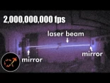 Visualizacion de la velocidad de la luz con una camera a 2,000,000,000 imagenes por segundo, hecha en casa