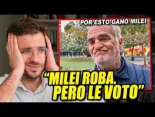 "Sé que Milei roba, pero le voto igual"