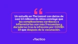 Qué sabemos sobre el estudio que analiza datos de 13,8 millones de niños y concluye que la COVID-19 causa más complicaciones vasculares e inflamatorias que la vacuna de ARNm