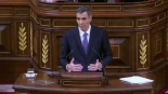 Pedro Sánchez critica que el rey emérito haga "loas" a Franco en sus memorias: "Es doloroso"