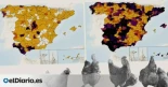 Así evoluciona la expansión de la gripe aviar que ha obligado a confinar las granjas de aves en toda España