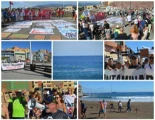 Manifestación multitudinaria en Melenara contra los viveros que asfixian el litoral