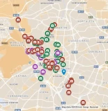 Mapa interactivo con 175 fotos de Capa, Taro y Chim geolocalizadas en el Madrid de la Guerra Civil