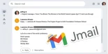Un clónico de Gmail para leer los correos de Epstein