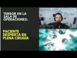Un anestesista lee el testimonio de una paciente que despertó durante la cirugia