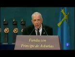 El emotivo discurso de Leonard Cohen en la entrega del premio Príncipe de Asturias de las Letras  (2017)