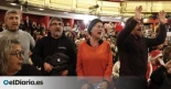 Una acción propalestina en el Teatro Real: "Mil millones para Palestina"