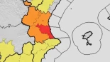 La AEMET activa el aviso rojo por lluvias en Valencia