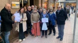 Funcionarios entregan más de 15.000 firmas en Muface para defender la sanidad concertada