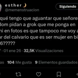 La última y legalmente cuestionable moda en Twitter de pedir a grok que cree imágenes eróticas de las usuarias