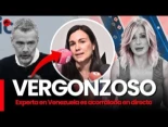 Acorralan e insultan en directo a una experta en Venezuela en Antena 3 de España