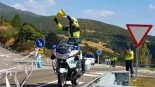 Qué hacer si un Guardia Civil de Tráfico en moto te saca una bandera amarilla
