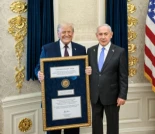 Donald Trump regala el Nobel de la Paz a Netanyahu
