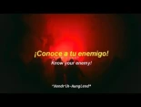 Rage Against the Machine - Know your Enemy (conoce a tu enemigo) - subtitulada en inglés y español