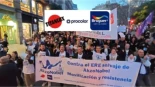 Éxito en la 1ª huelga y manifestación de la plantilla de Akzonobel de El Prat contra el ERE (Titanlux,Procolor,Bruguer)