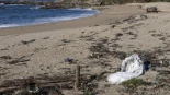 De Camariñas a Corrubedo: los temporales sacan las vergüenzas del mar y cubren las playas de residuos