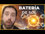 Batería molecular recargable de energía solar