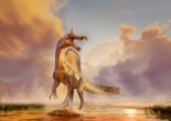 Hallado en el desierto del Sáhara un “maravilloso” dinosaurio de 13 metros con cresta de colores