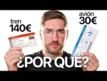 ¿Por qué el tren es más caro que el avión?