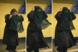 Por qué las imágenes con las que se afirma que "una periodista se disfraza con un burka en el metro de Madrid" muestran signos de haber sido generadas con IA