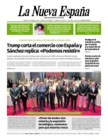 Portadas del día de LA NUEVA ESPAÑA -