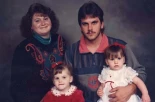Retratos de familias de los años 1990