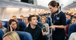 La aerolínea United Airlines sancionará a pasajeros que no usen auriculares durante el vuelo