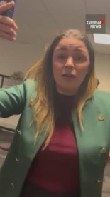 Veterano Marine que protestaba fue retirado de la audiencia del Senado: “¡Nadie quiere luchar por Israel!”