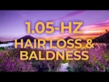 Música terapéutica de pulso binaural de 1,05 Hz para la caída de cabello y la calvicie