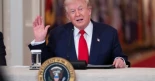 Trump se desdice y amenaza ahora con golpear "20 veces más fuerte" a Irán si bloquea petróleo en Ormuz