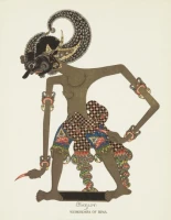 Wayang Kulit: ilustraciones de marionetas javanesas de Raden Soelardi (1919) [Eng]