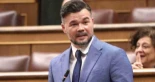 El apunte de Rufián en el aniversario del 11M con recado al PP: "Más de moda que nunca"