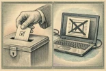 Hay razones de peso para no fiarse del voto electrónico en las elecciones reales. Que los suizos hayan perdido 2.048 votos en 3 pendrives en una prueba piloto es un mero ejemplo