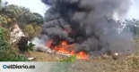 Un avión militar de Colombia se estrella en el sur del país
