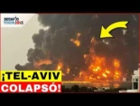 ¡ISRAEL a OSCURAS! Misiles de Irán destruyen su corazón eléctrico!!!