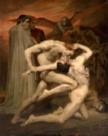 William-Adolphe Bouguereau  Dante y Virgilio (1850)
