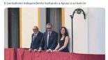 Ayuso aparece junto a Carlos Herrera en la Semana Santa de Sevilla: "El periodismo independiente"