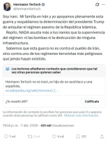 El bueno de Hermann se ha olvidado de cambiar de cuenta