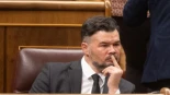 Rufián (ERC) cree que es un "error" llamar fascistas a los votantes de Aliança Catalana y Vox