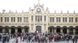 Susto en la Estación del Nord de València: Detenido por abandonar una mochila y huir corriendo tras ponerse a gritar