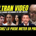 Filtran video vito quiles descompuesto ante jueza "rubén sánchez llora emocionado "va palante"