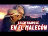 Hermoso! Chico Buarque aparece en el Malecón habanero y es recibido con cariño