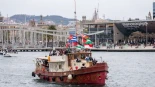 La Flotilla Global Sumud zarpa desde Barcelona hacia Gaza con más de 70 barcos y ayuda humanitaria