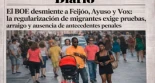 El BOE desmiente a Feijóo, Ayuso y Vox: la regularización de migrantes exige pruebas, arraigo y ausencia de antecedentes penales